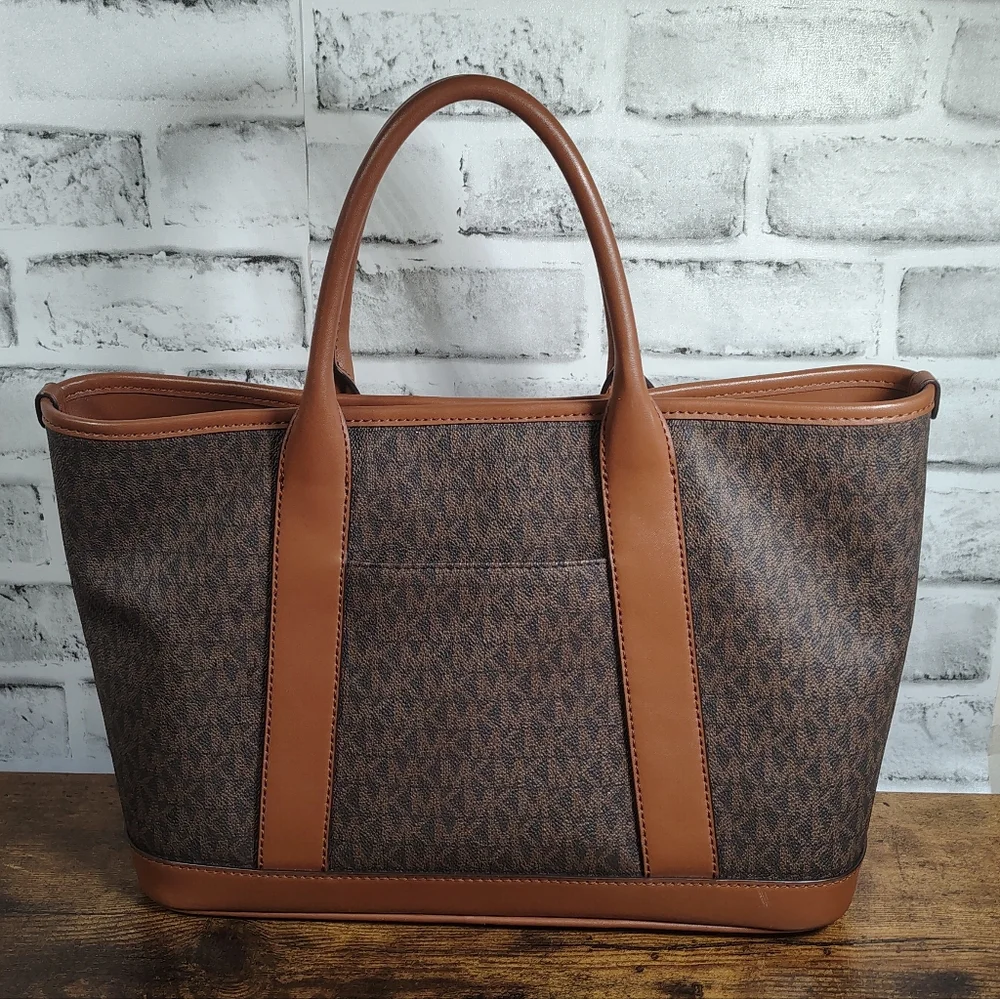 Michael Kors Luisa Medium Satchel Bag Brown 30R4G99S2V Women's